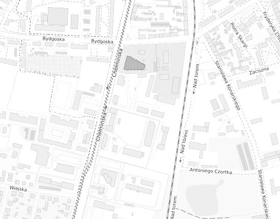Mapa z adresem organizacji