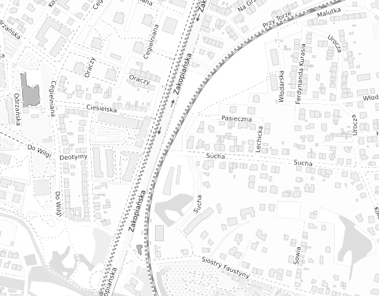 Mapa z adresem organizacji