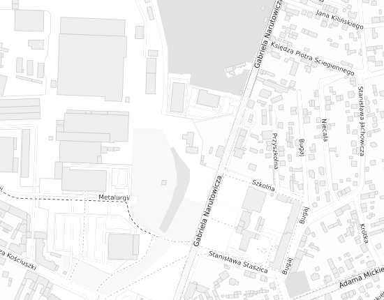 Mapa z adresem organizacji