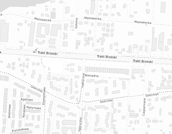 Mapa z adresem organizacji