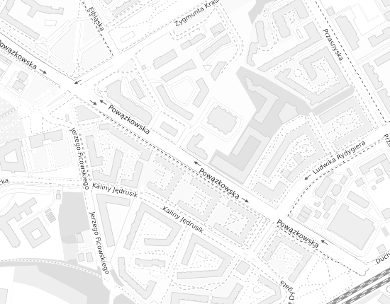 Mapa z adresem organizacji