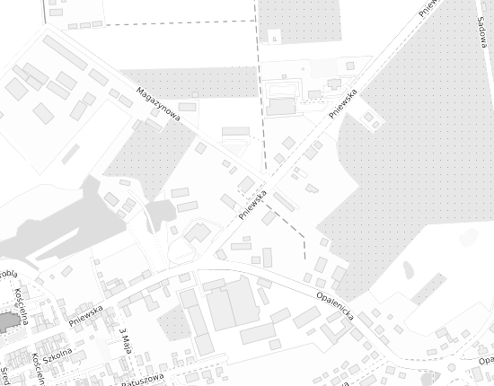 Mapa z adresem organizacji