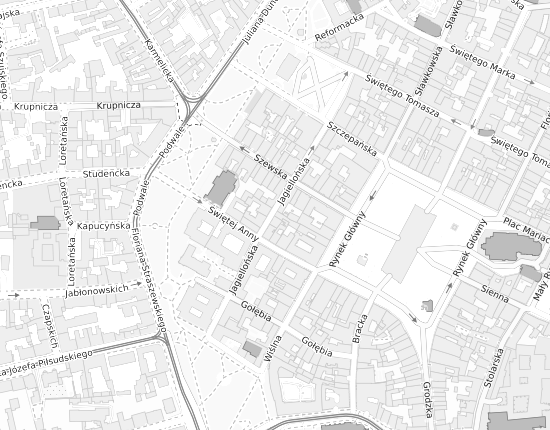 Mapa z adresem organizacji