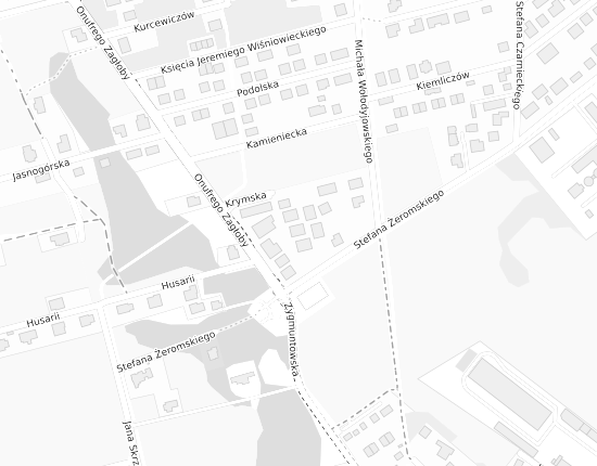Mapa z adresem organizacji