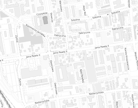 Mapa z adresem organizacji