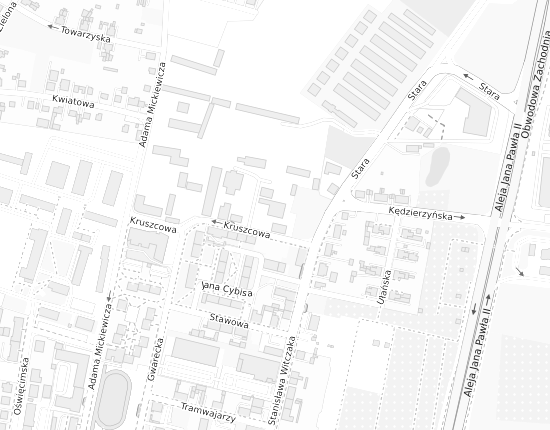 Mapa z adresem organizacji