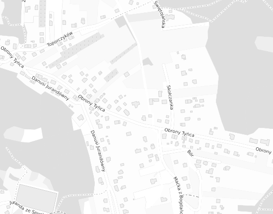 Mapa z adresem organizacji