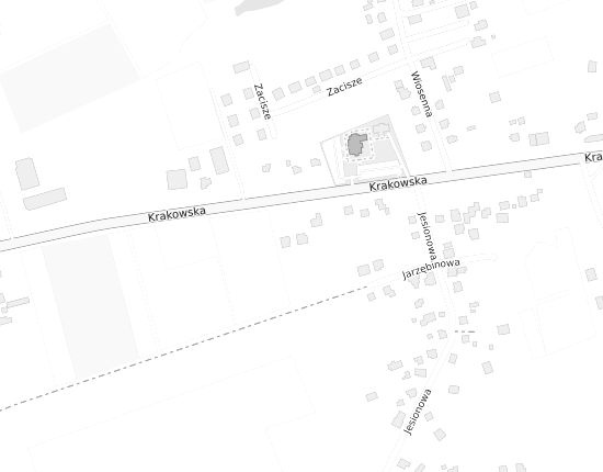 Mapa z adresem organizacji