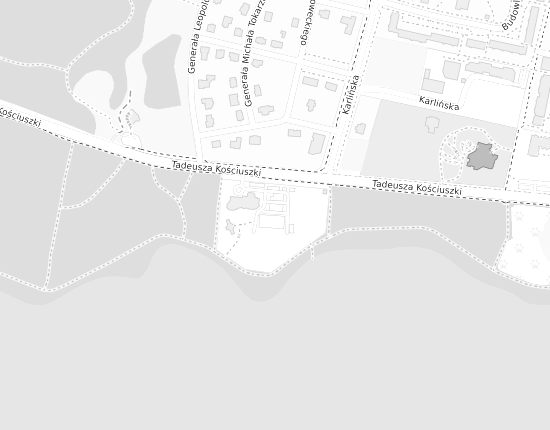 Mapa z adresem organizacji