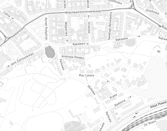 Mapa z adresem organizacji