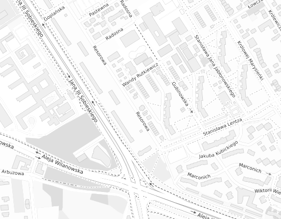 Mapa z adresem organizacji