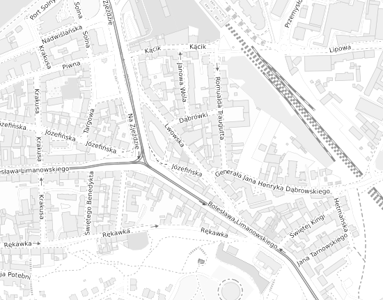 Mapa z adresem organizacji