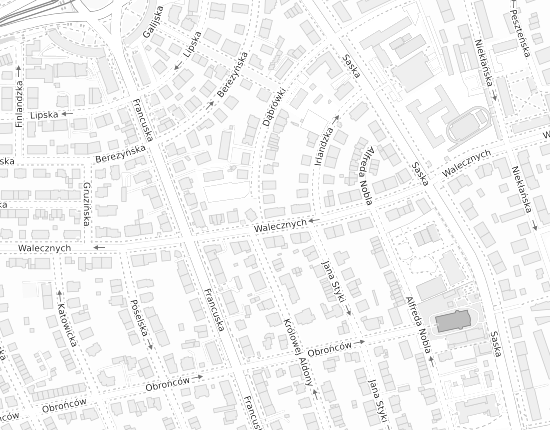 Mapa z adresem organizacji
