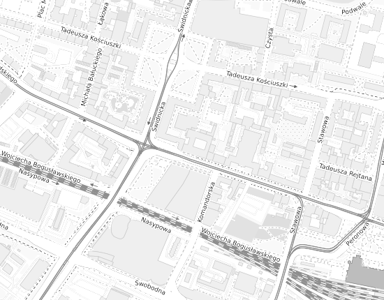 Mapa z adresem organizacji