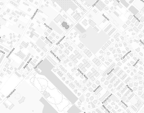 Mapa z adresem organizacji