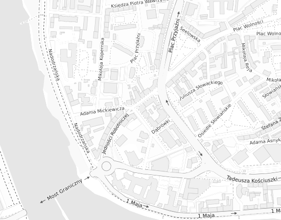 Mapa z adresem organizacji