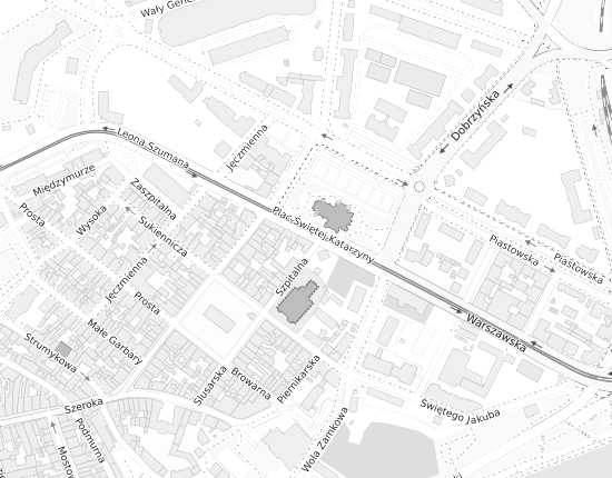 Mapa z adresem organizacji