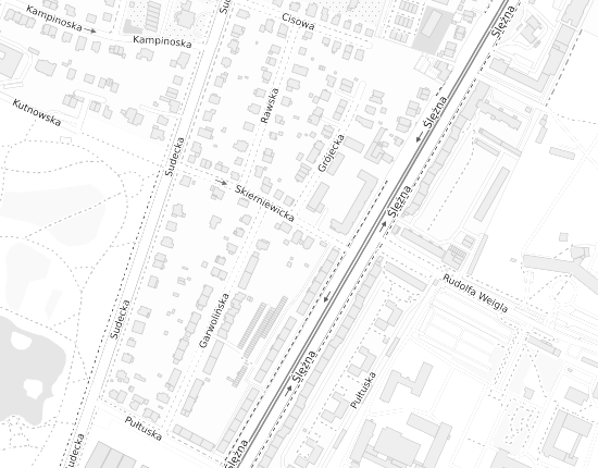 Mapa z adresem organizacji