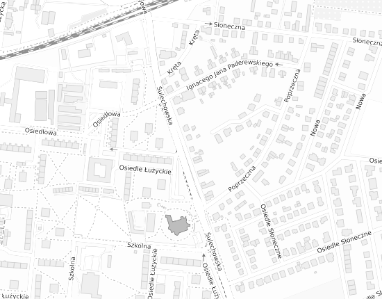 Mapa z adresem organizacji