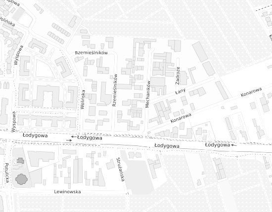 Mapa z adresem organizacji