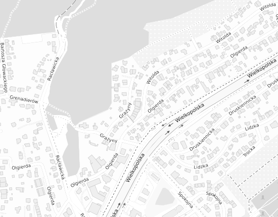 Mapa z adresem organizacji