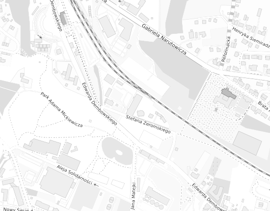 Mapa z adresem organizacji