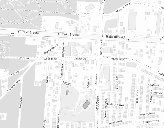 Mapa z adresem organizacji
