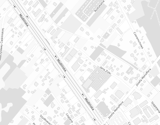 Mapa z adresem organizacji