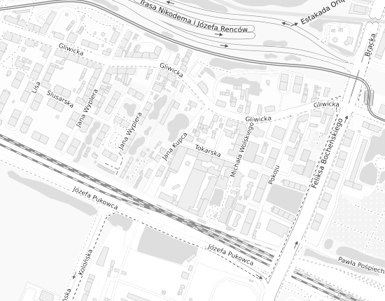 Mapa z adresem organizacji
