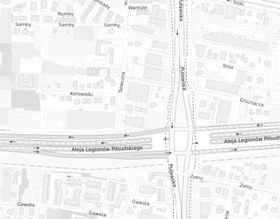 Mapa z adresem organizacji