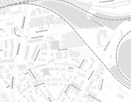 Mapa z adresem organizacji