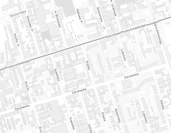 Mapa z adresem organizacji