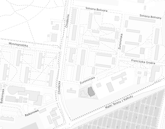 Mapa z adresem organizacji