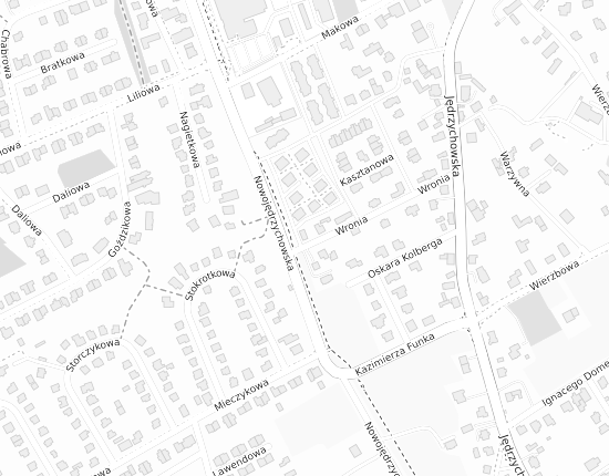 Mapa z adresem organizacji