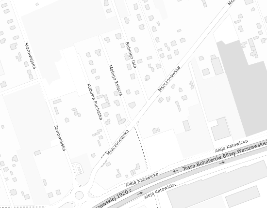 Mapa z adresem organizacji