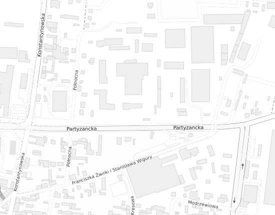 Mapa z adresem organizacji