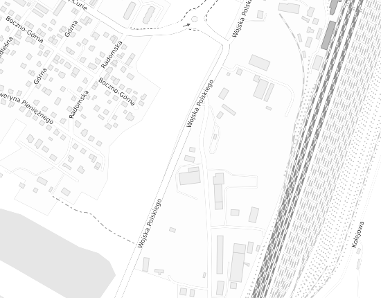 Mapa z adresem organizacji