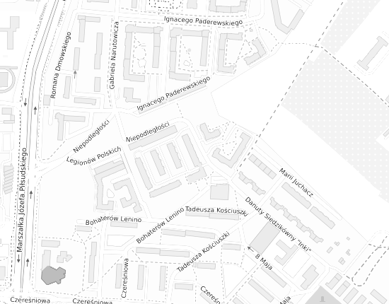 Mapa z adresem organizacji