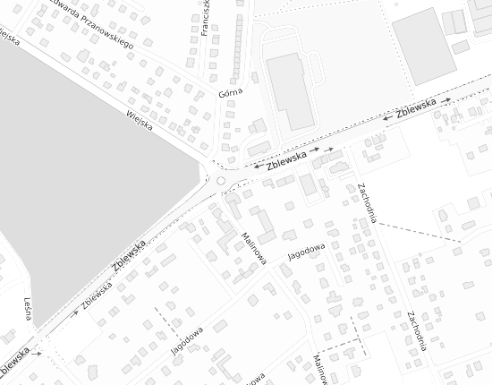 Mapa z adresem organizacji