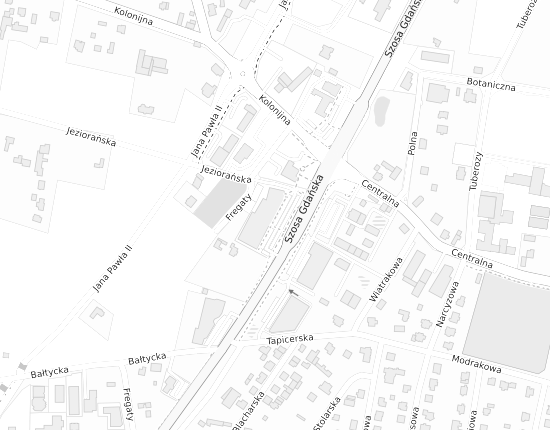 Mapa z adresem organizacji