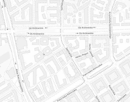 Mapa z adresem organizacji