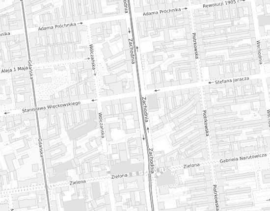 Mapa z adresem organizacji