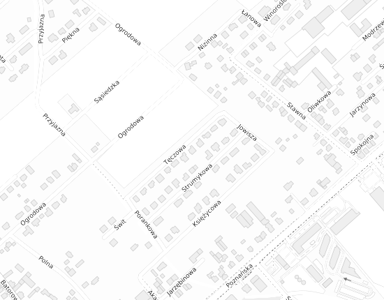 Mapa z adresem organizacji