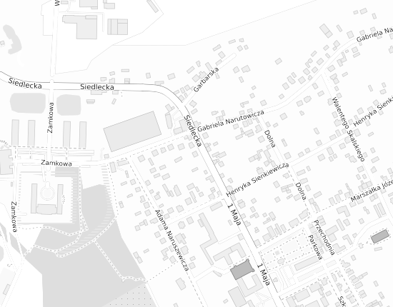 Mapa z adresem organizacji
