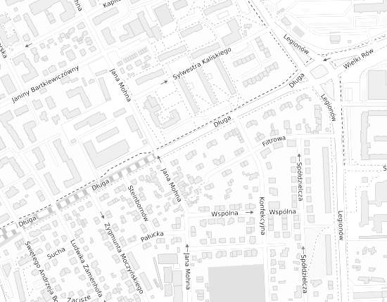 Mapa z adresem organizacji