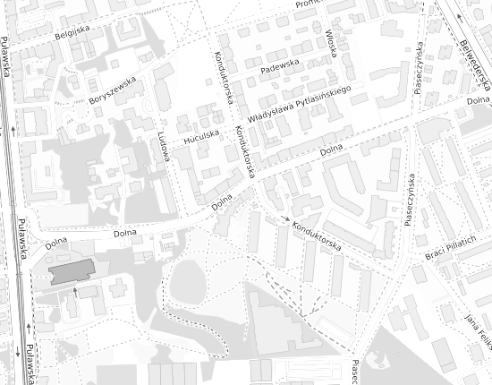 Mapa z adresem organizacji