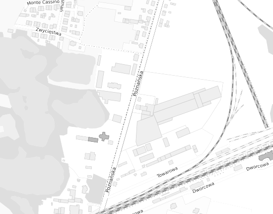 Mapa z adresem organizacji