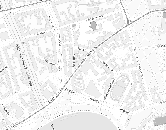 Mapa z adresem organizacji