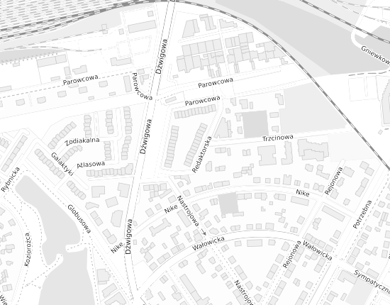 Mapa z adresem organizacji