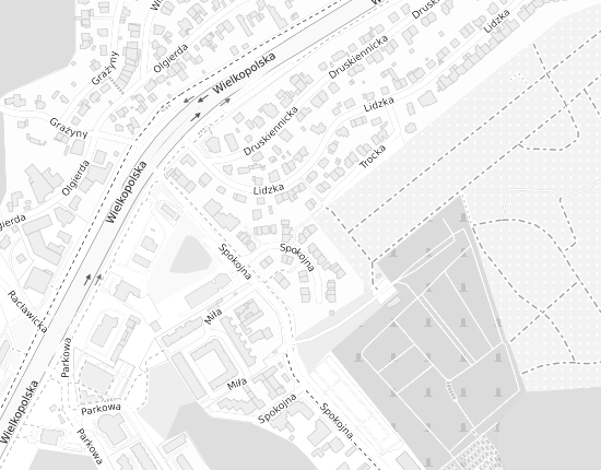 Mapa z adresem organizacji